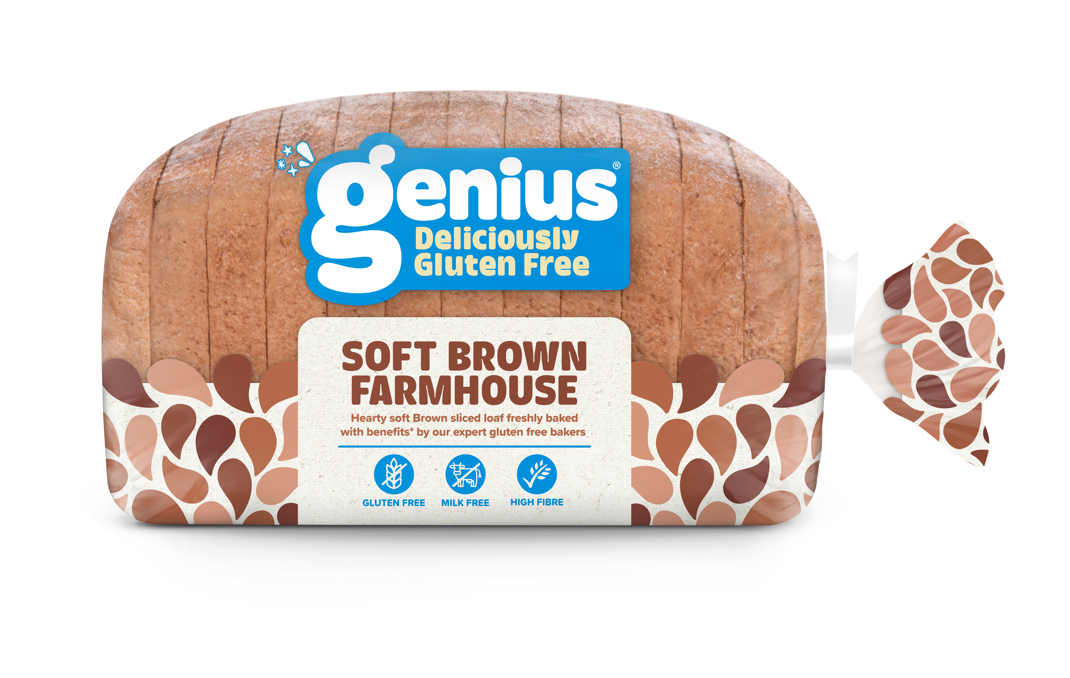 Genius SOFT BROWN FARMHOUSE   Prebiotic Fiber & Gluten Free